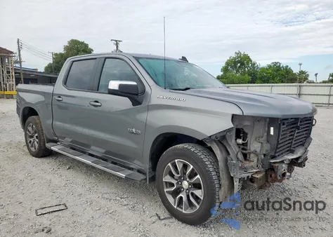 2021 Chevrolet Silverado C1500 Lt из США, поврежденный, VIN 3GCPWCED4MG207857